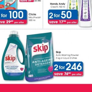   at Clicks