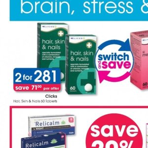 Vitamins at Clicks