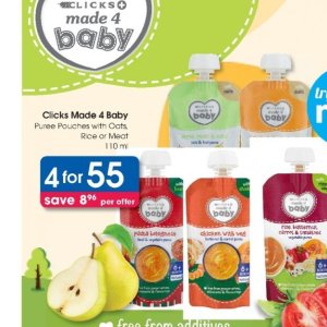 Purees at Clicks