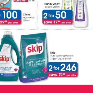   at Clicks