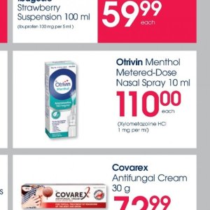 Nasal spray at Clicks