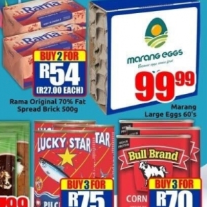 Eggs at Three Star Cash and Carry
