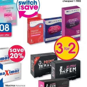 Condoms at Clicks