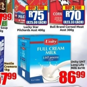 Cream at Three Star Cash and Carry