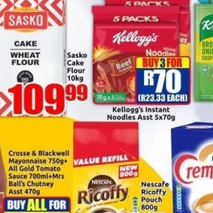 Noodles at Three Star Cash and Carry
