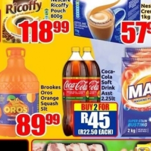 Cola at Three Star Cash and Carry
