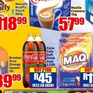 Cola at Three Star Cash and Carry