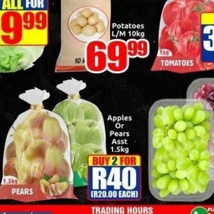 Apples at Three Star Cash and Carry