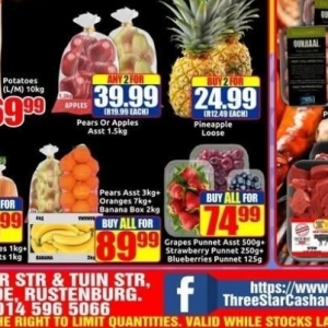 Grapes at Three Star Cash and Carry