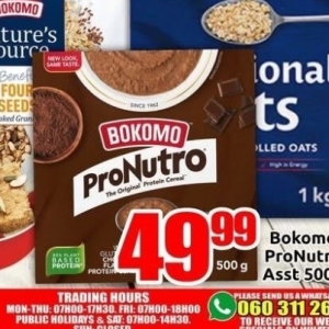 Cereal at Three Star Cash and Carry