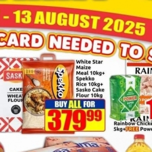 Rice at Three Star Cash and Carry