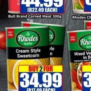 Cream at Three Star Cash and Carry