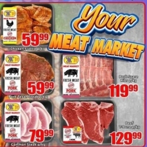 Ribs at Three Star Cash and Carry
