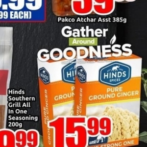Spices at Three Star Cash and Carry
