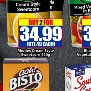 Cream at Three Star Cash and Carry