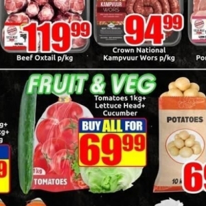 Cucumbers at Three Star Cash and Carry