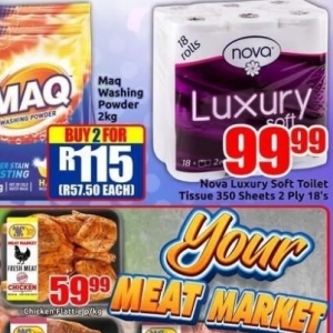   at Three Star Cash and Carry