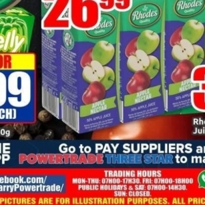 Juice at Three Star Cash and Carry