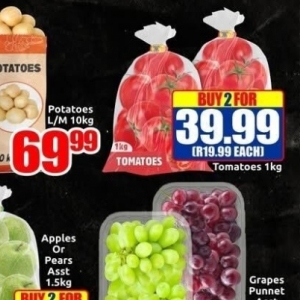 Tomatoes at Three Star Cash and Carry