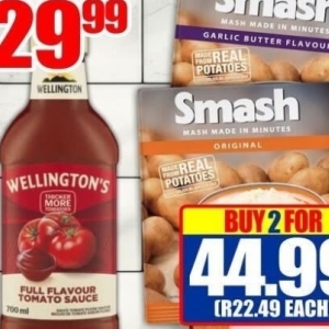 Potatoes at Three Star Cash and Carry