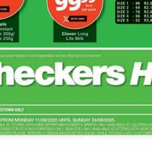 Seafood at Checkers Hyper