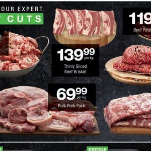 Beef at Checkers Hyper