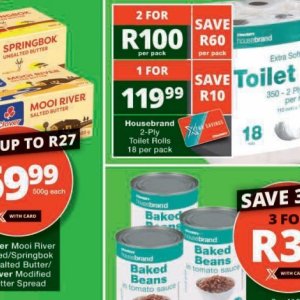 Toilet rolls at Checkers Hyper