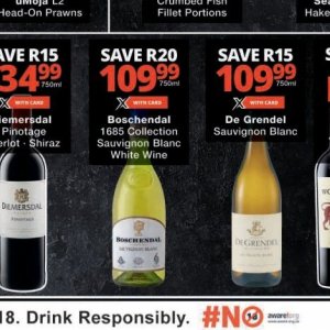 Wine at Checkers