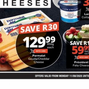 Cheddar at Checkers