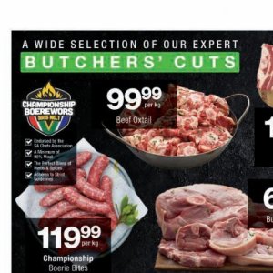 Beef at Checkers Hyper