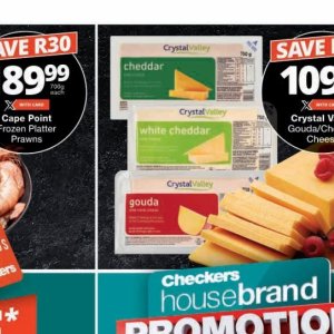 Cheddar at Checkers