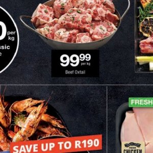 Beef at Checkers