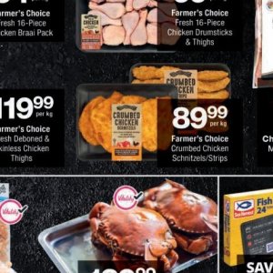 Schnitzel at Checkers Hyper