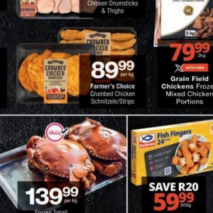 Schnitzel at Checkers Hyper