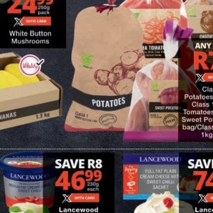 Potatoes at Checkers
