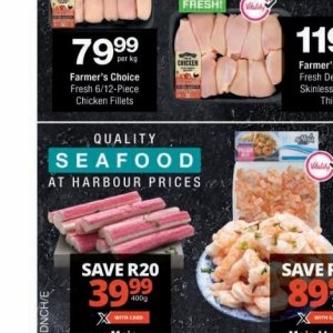 Seafood at Checkers