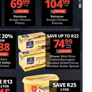 Butter at Checkers