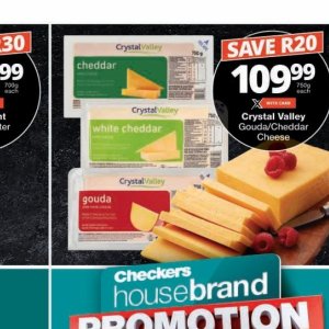 Cheddar at Checkers