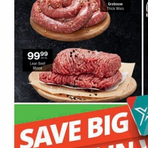 Beef at Checkers Hyper