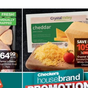 Cheddar at Checkers