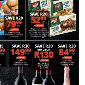 Sausages at Checkers