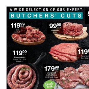 Beef at Checkers