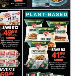 Sausages at Checkers
