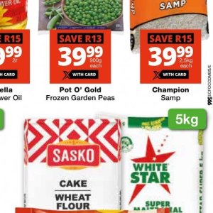 Peas at Checkers
