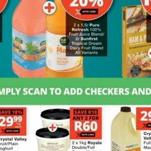 Juice at Checkers
