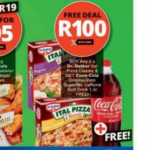 Pizza at Checkers Hyper