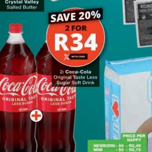  Coca Cola at Checkers