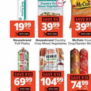 Puff pastry at Checkers Hyper