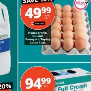 Eggs at Checkers