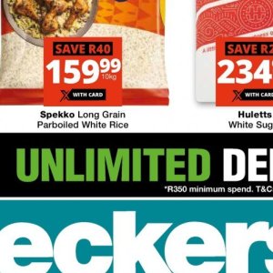 Rice at Checkers